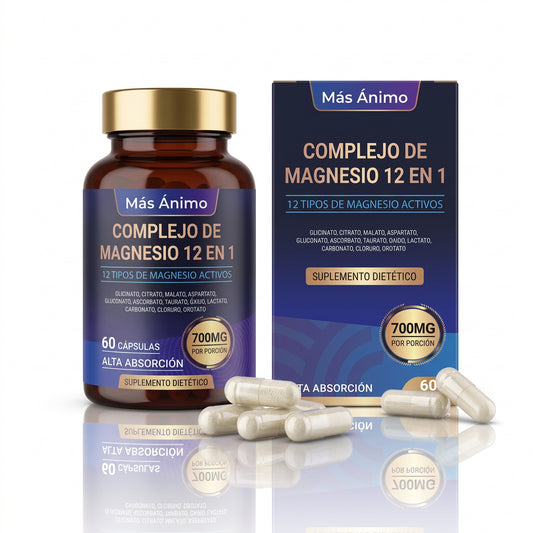 Complejo de Magnesio 12 en 1 - Más Ánimo